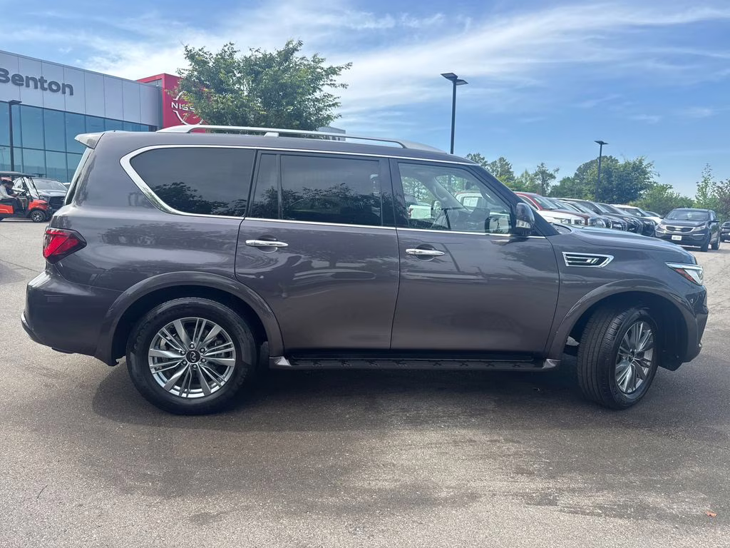 2024 Anthracite Gray INFINITI QX80 LUXE 4X4 SUV