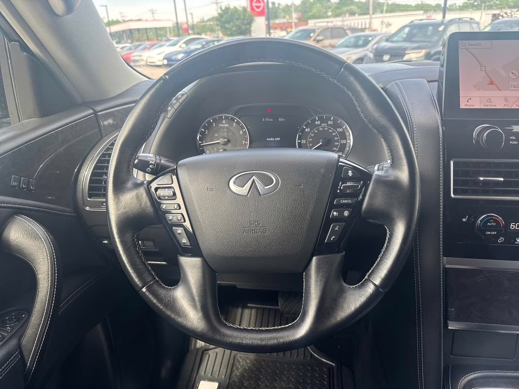 2024 Anthracite Gray INFINITI QX80 LUXE 4X4 SUV