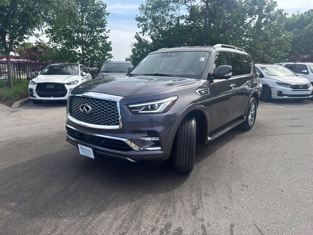 2024 Anthracite Gray INFINITI QX80 LUXE 4X4 SUV