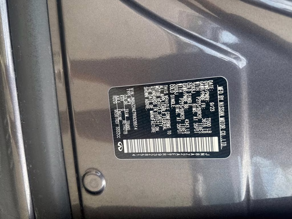 2024 Anthracite Gray INFINITI QX80 LUXE 4X4 SUV