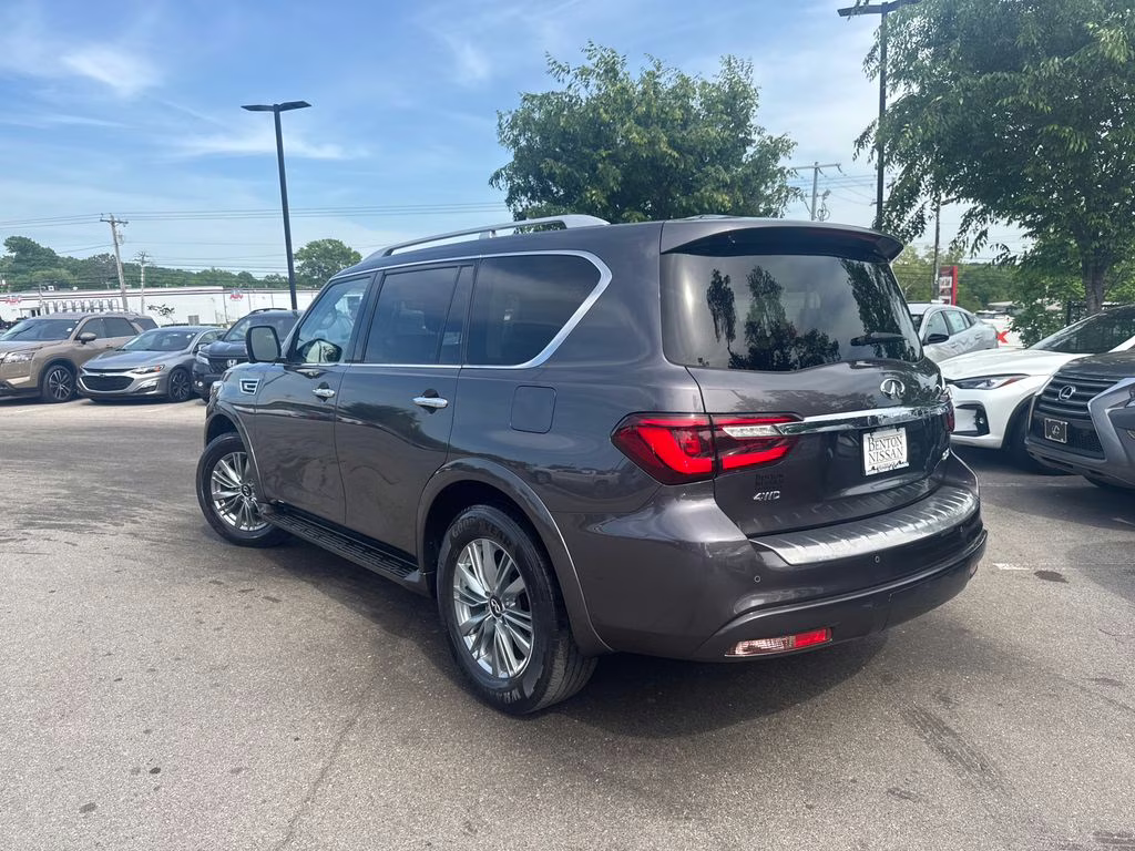 2024 Anthracite Gray INFINITI QX80 LUXE 4X4 SUV