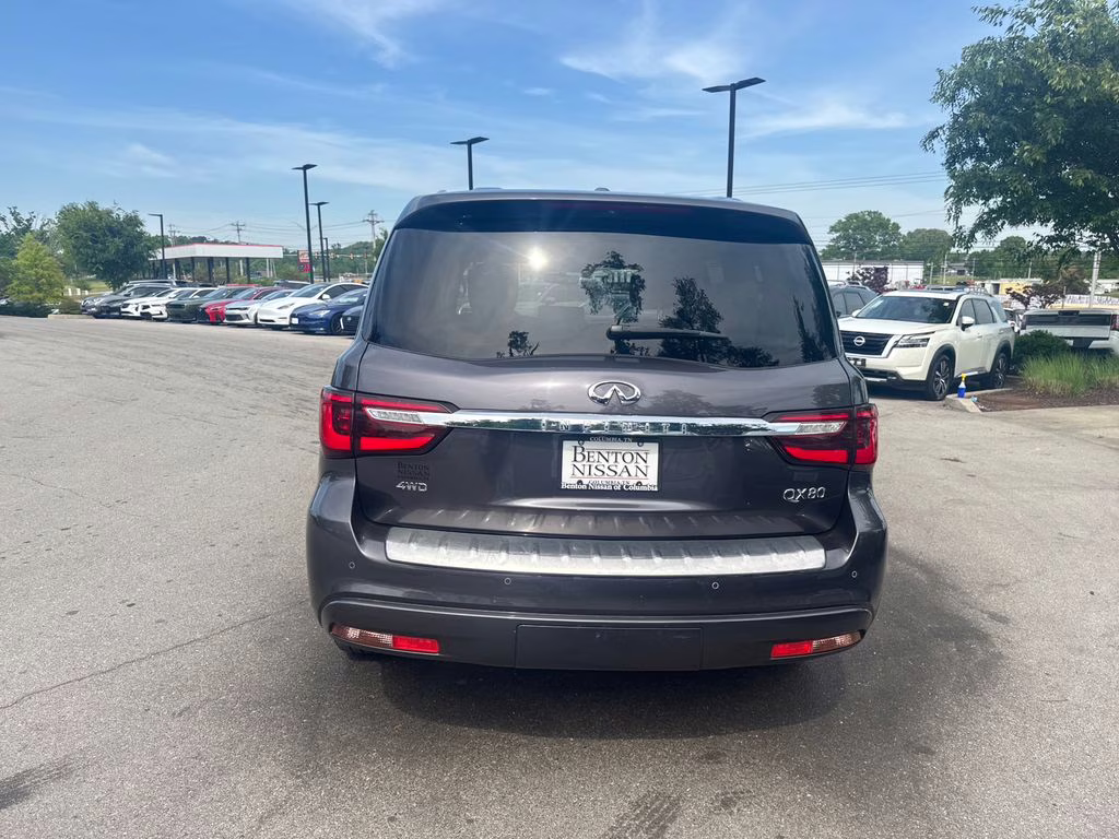 2024 Anthracite Gray INFINITI QX80 LUXE 4X4 SUV