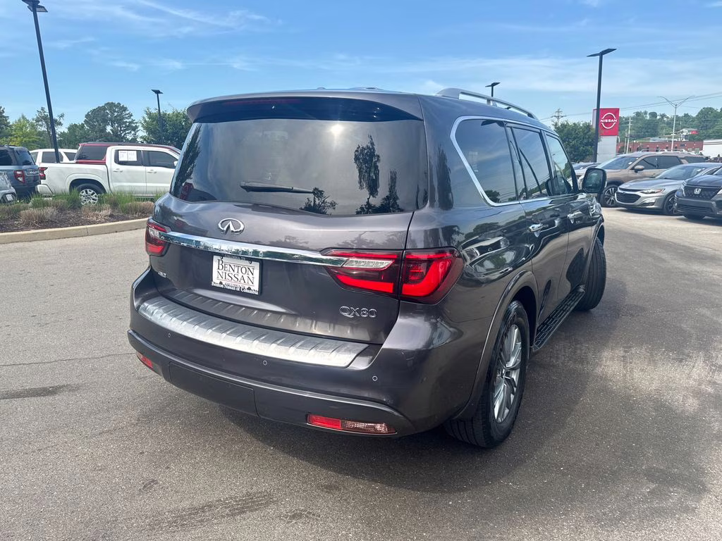 2024 Anthracite Gray INFINITI QX80 LUXE 4X4 SUV