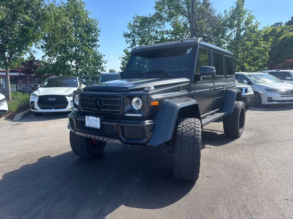 2017 designo Magno Night Black (Matte Finish) Mercedes-Benz G-Class G 550 Squared AWD SUV