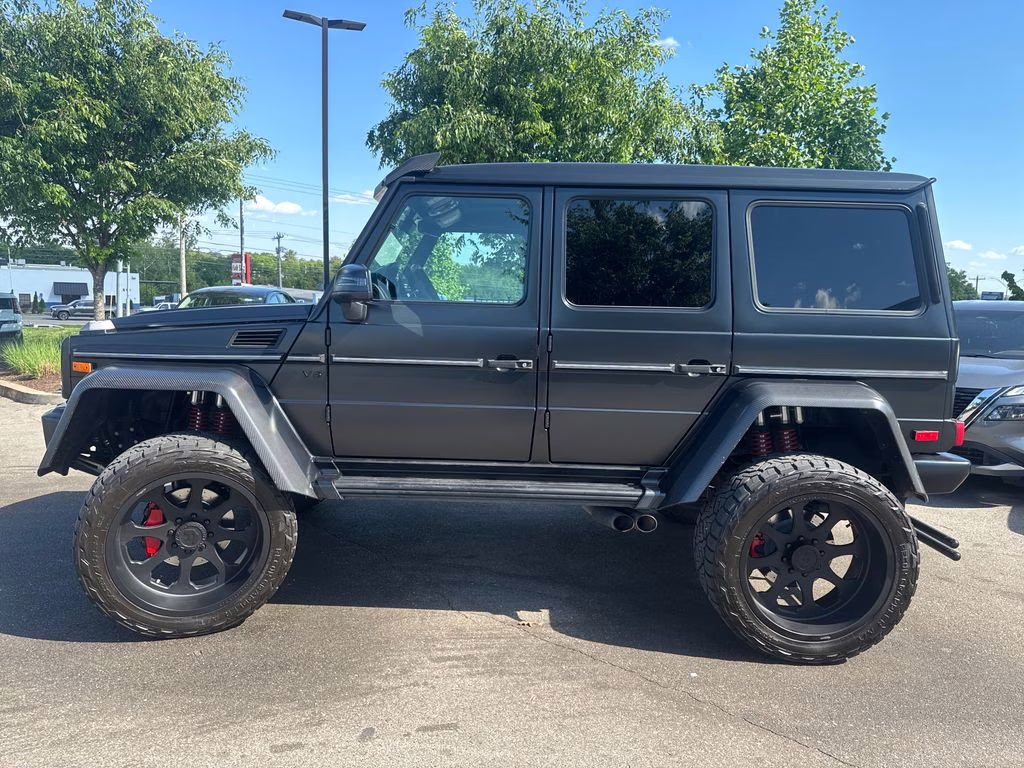 2017 designo Magno Night Black (Matte Finish) Mercedes-Benz G-Class G 550 Squared AWD SUV