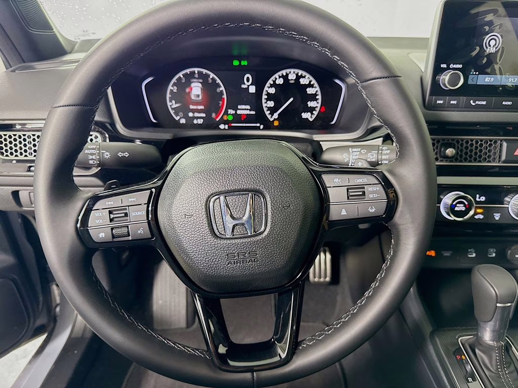 2026 Urban Gray Pearl Honda Civic Sport FWD Hatchback