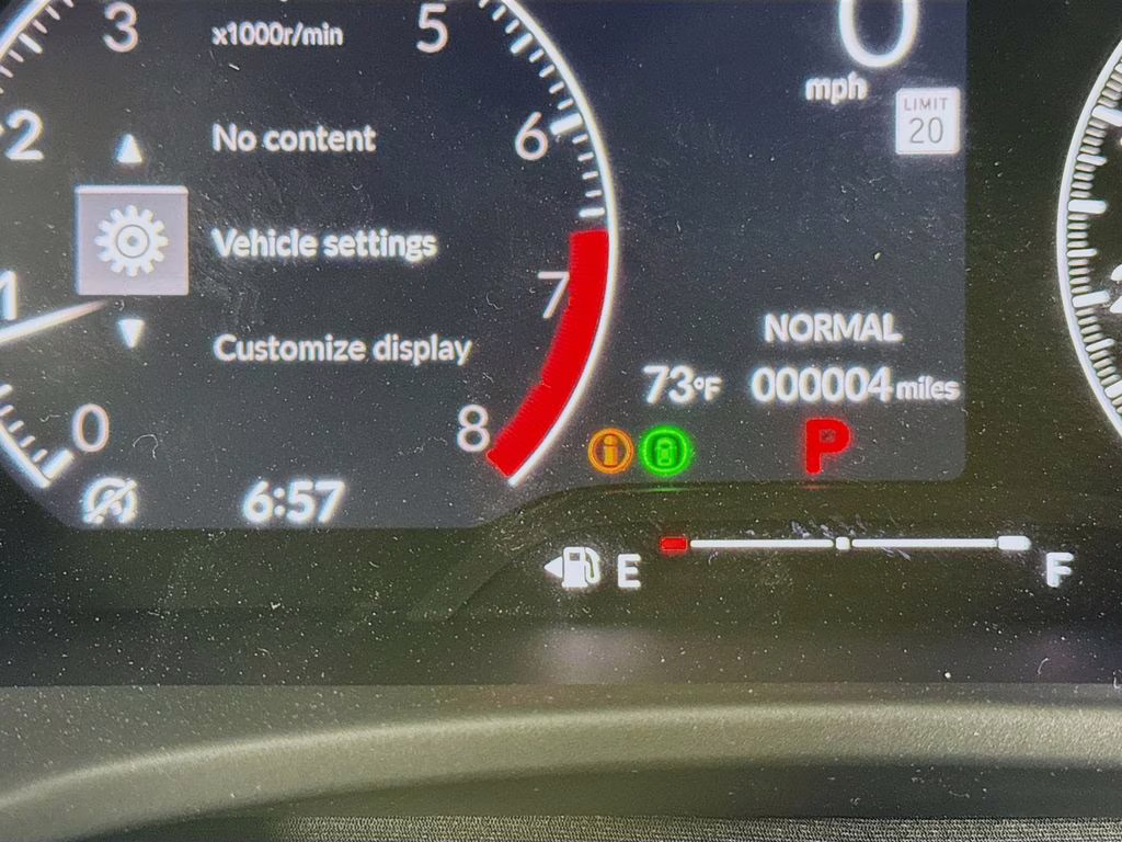 2026 Urban Gray Pearl Honda Civic Sport FWD Hatchback