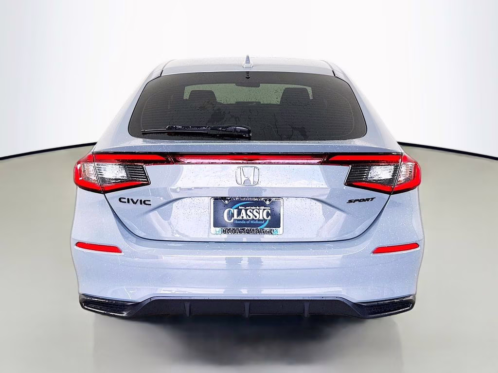 2026 Urban Gray Pearl Honda Civic Sport FWD Hatchback