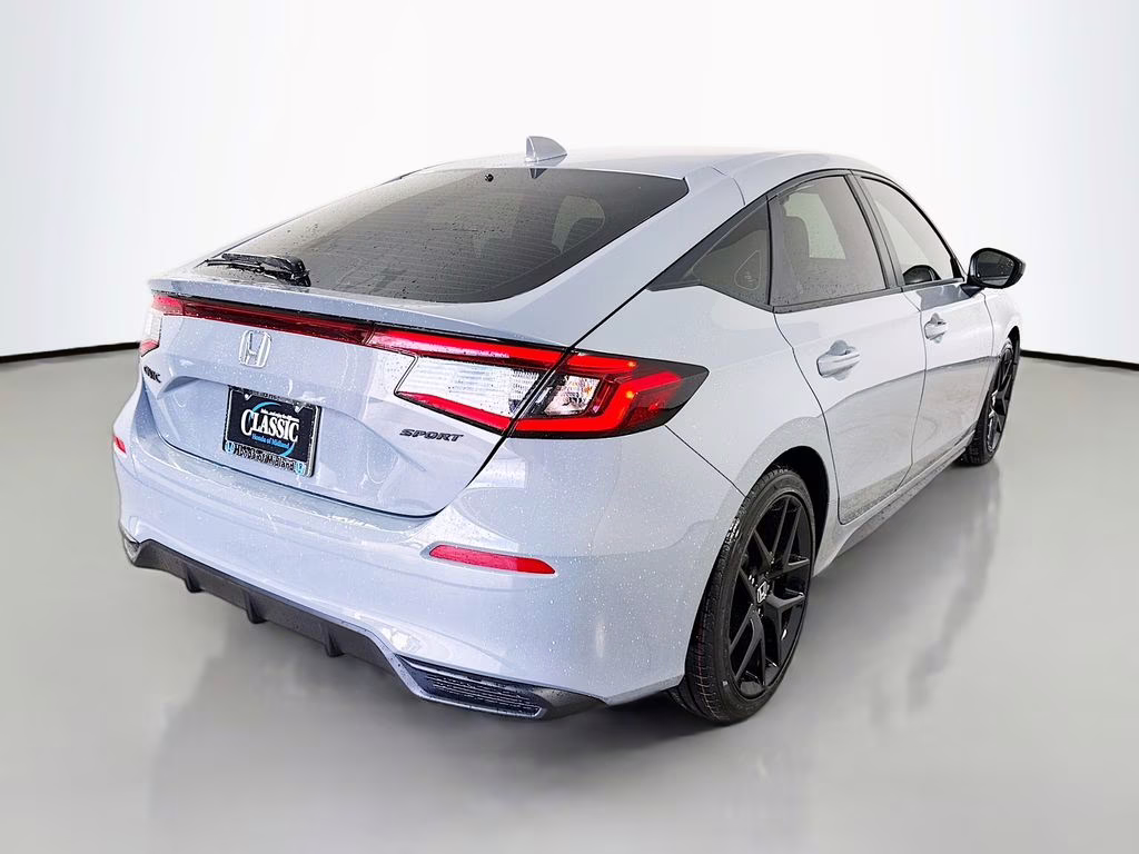 2026 Urban Gray Pearl Honda Civic Sport FWD Hatchback