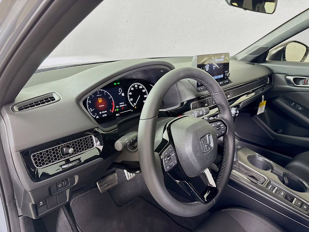 2026 Urban Gray Pearl Honda Civic Sport FWD Hatchback