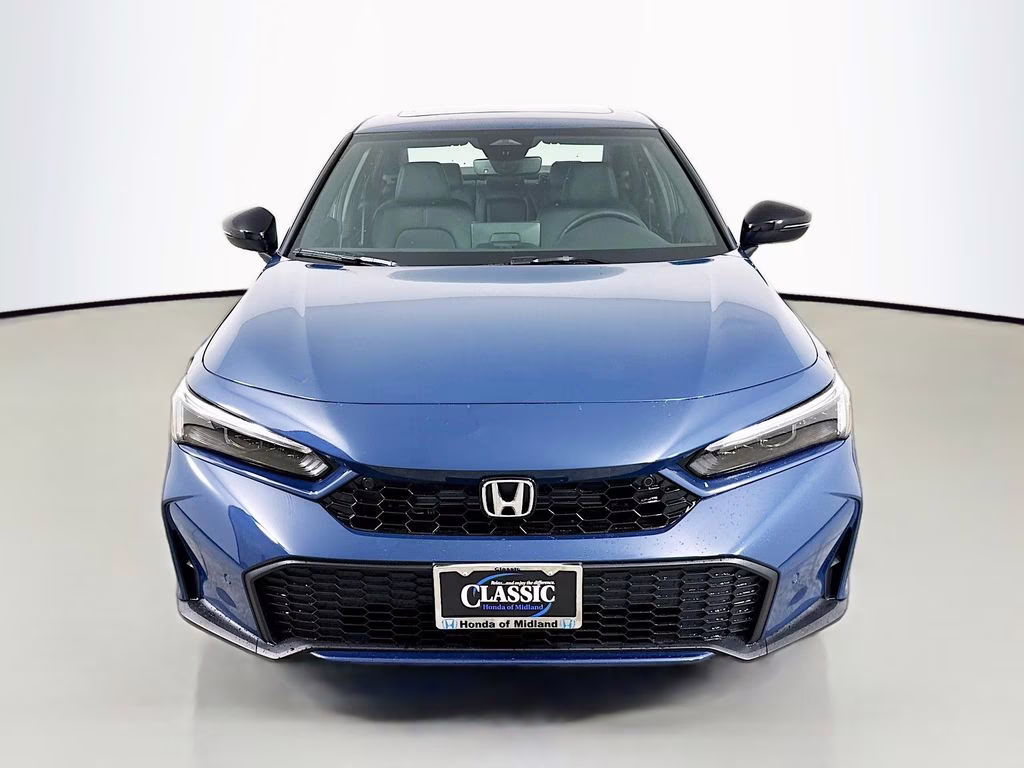 2026 Blue Lagoon Pearl Honda Civic Hybrid Sport Touring FWD Sedan
