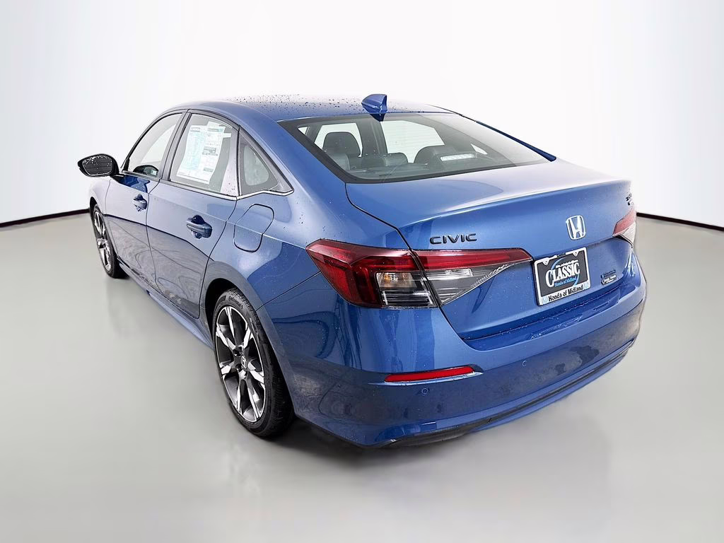 2026 Blue Lagoon Pearl Honda Civic Hybrid Sport Touring FWD Sedan