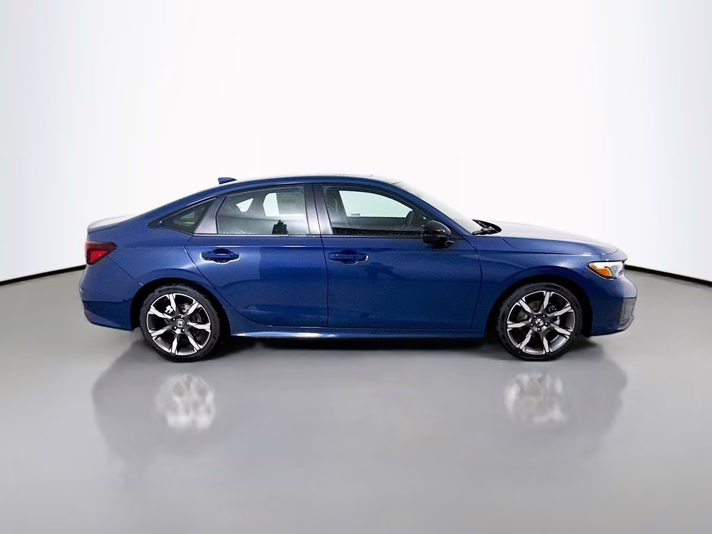 2026 Blue Lagoon Pearl Honda Civic Hybrid Sport Touring FWD Sedan