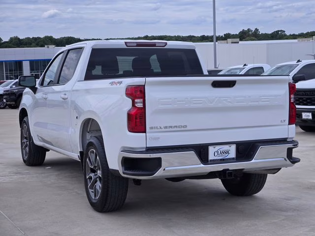2024 Summit White Chevrolet Silverado 1500 LT 4X4 Truck