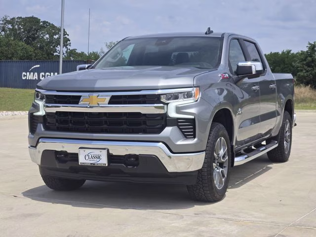 2026 Sterling Gray Metallic Chevrolet Silverado 1500 LT 4X4 Truck