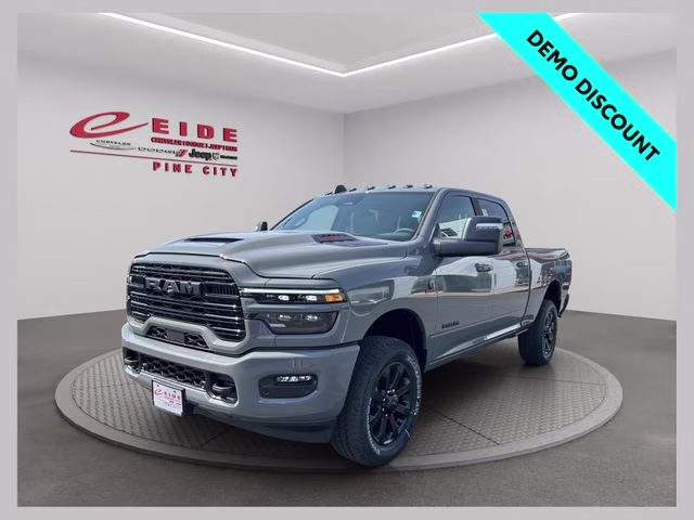 2026 Ceramic Gray Clearcoat Ram 3500 Laramie Night Edition 4X4 Truck
