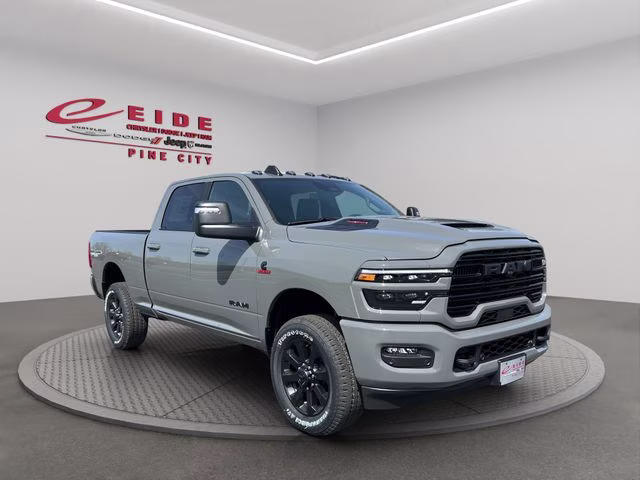 2026 Ceramic Gray Clearcoat Ram 3500 Laramie Night Edition 4X4 Truck