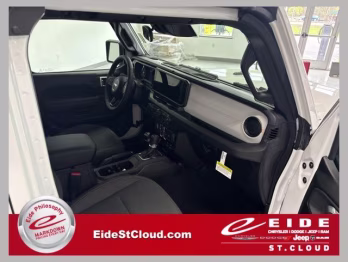 2026 Bright White Clearcoat Jeep Wrangler Sport S 4X4 SUV
