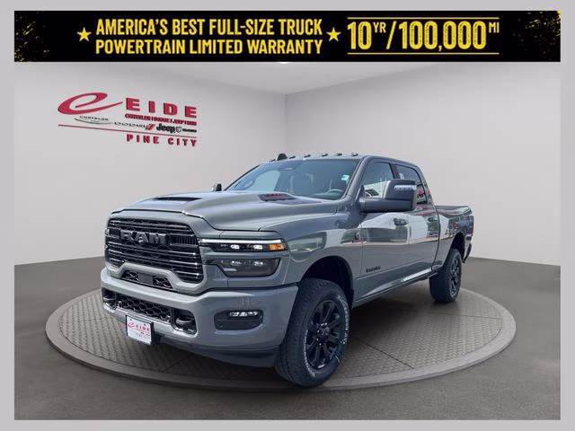 2026 Ceramic Gray Clearcoat Ram 3500 Laramie Night Edition 4X4 Truck