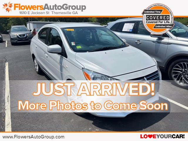 2023 White Diamond Mitsubishi Mirage G4 LE Sedan