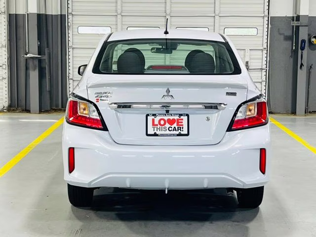 2023 White Diamond Mitsubishi Mirage G4 LE FWD Sedan