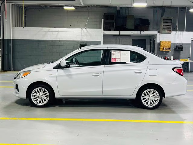 2023 White Diamond Mitsubishi Mirage G4 LE FWD Sedan
