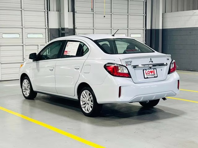 2023 White Diamond Mitsubishi Mirage G4 LE FWD Sedan