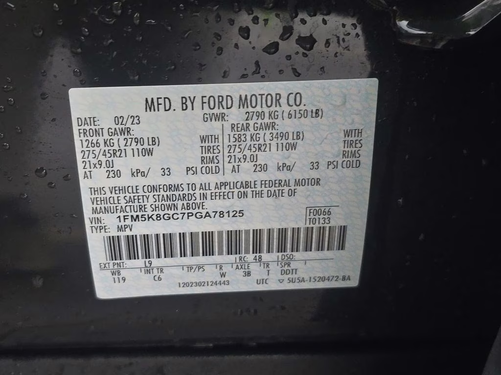 2023 Forged Green Metallic Ford Explorer ST Street Pack w/Twin Panel Moonroof 4X4 SUV