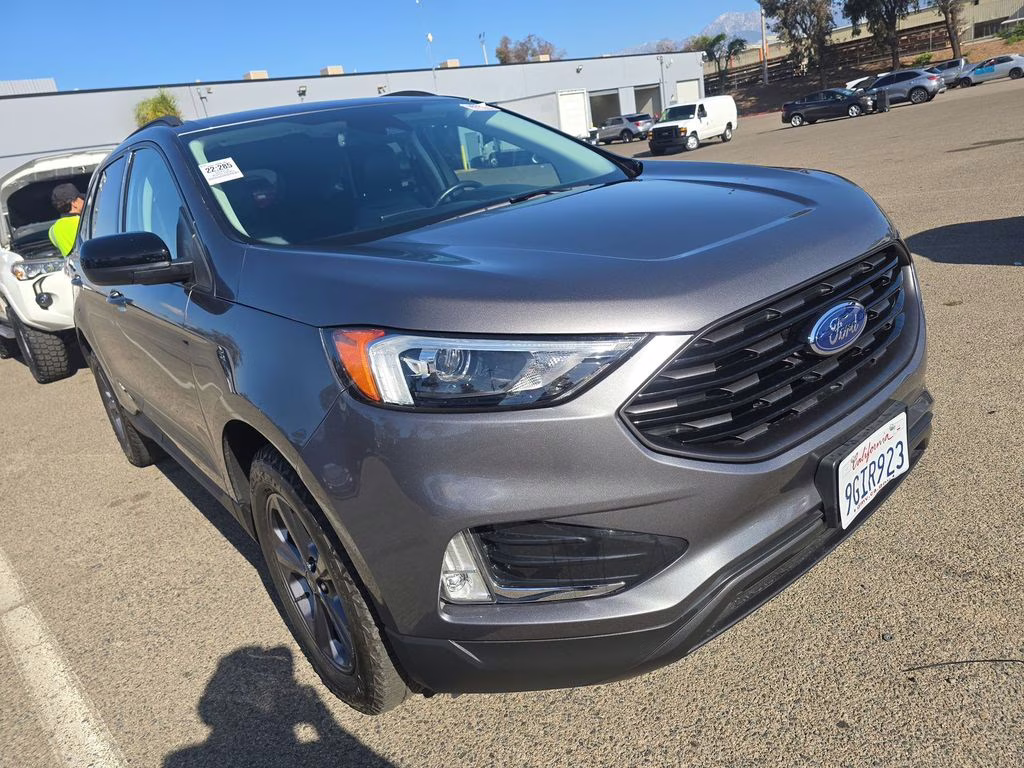 2023 Carbonized Gray Metallic Ford Edge SEL AWD SUV