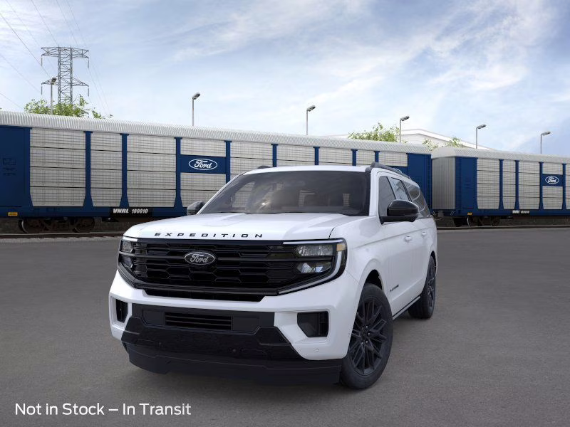 2026 Star White Metallic Tri-Coat Ford Expedition Max Platinum 4X4 SUV