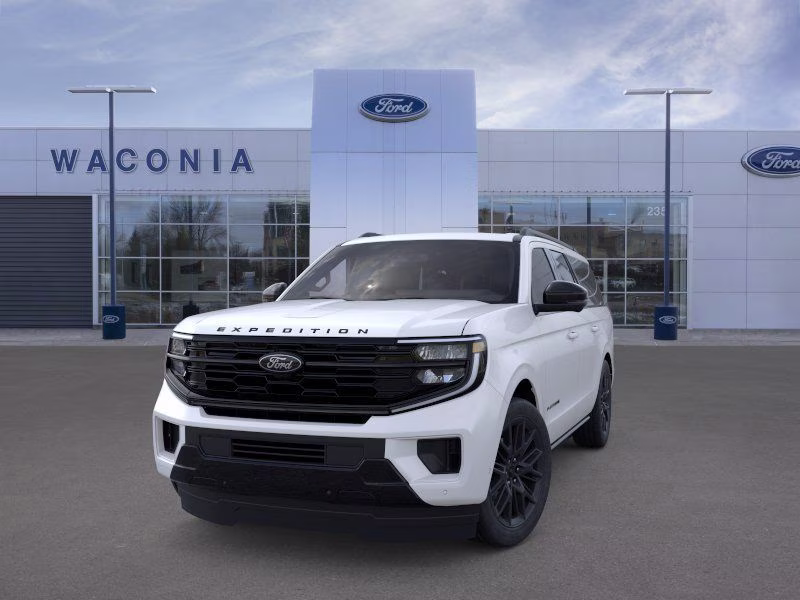 2026 Star White Metallic Tri-Coat Ford Expedition Max Platinum 4X4 SUV