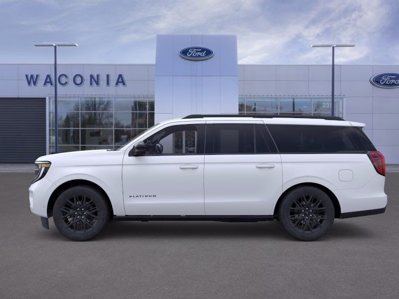 2026 Star White Metallic Tri-Coat Ford Expedition Max Platinum 4X4 SUV