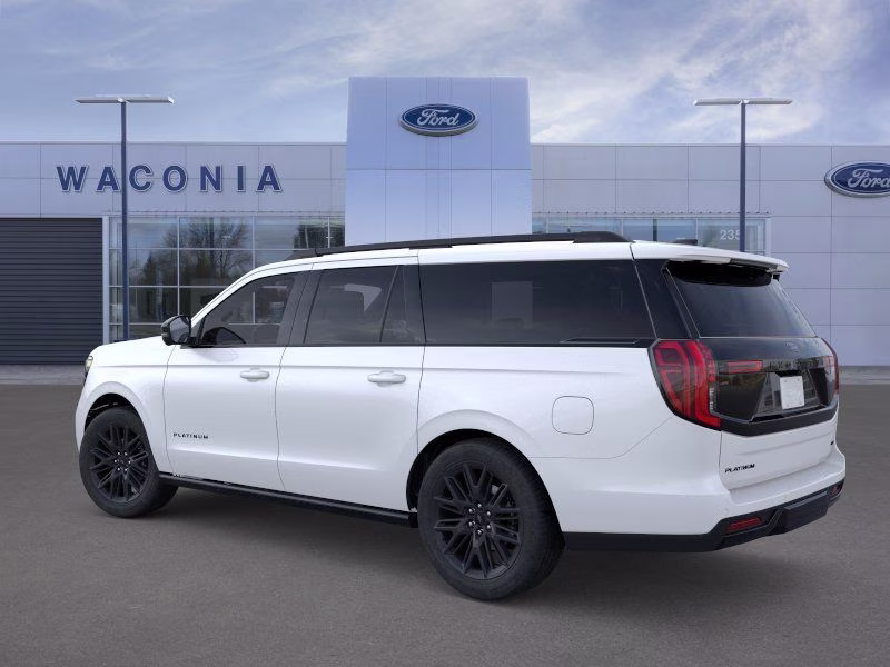 2026 Star White Metallic Tri-Coat Ford Expedition Max Platinum 4X4 SUV