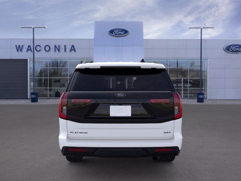 2026 Star White Metallic Tri-Coat Ford Expedition Max Platinum 4X4 SUV