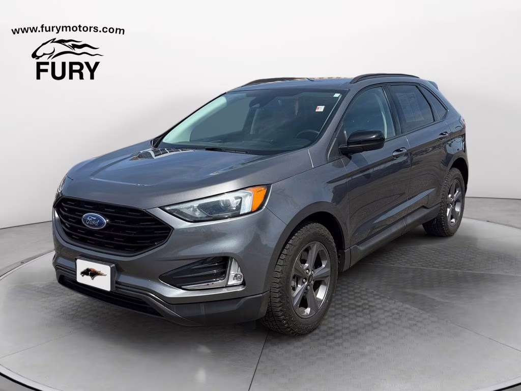 2023 Carbonized Gray Metallic Ford Edge SEL AWD SUV