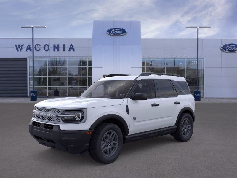 2026 White Metallic Ford Bronco Sport Big Bend 4X4 SUV