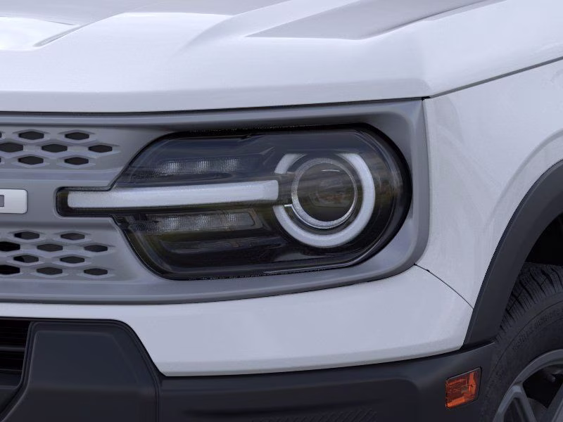 2026 White Metallic Ford Bronco Sport Big Bend 4X4 SUV