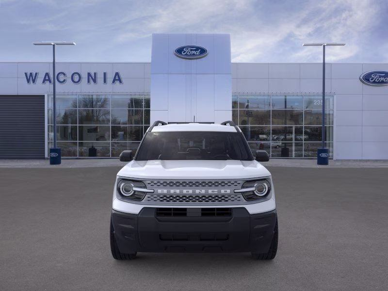 2026 White Metallic Ford Bronco Sport Big Bend 4X4 SUV