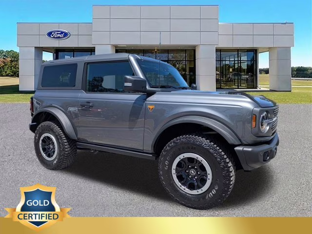 2023 Carbonized Gray Metallic Ford Bronco Badlands 4X4 Convertible
