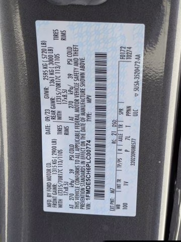 2023 Carbonized Gray Metallic Ford Bronco Badlands 4X4 Convertible