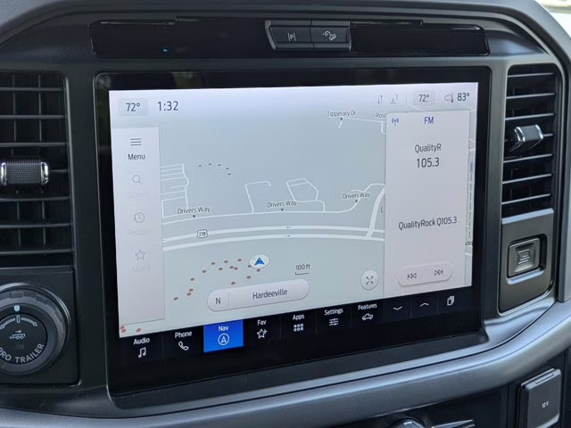 2025 White Metallic Ford F-150 XLT 4X4 Truck