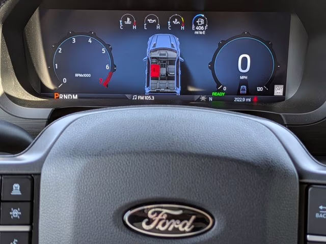 2025 White Metallic Ford F-150 XLT 4X4 Truck