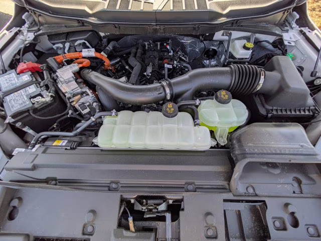 2025 White Metallic Ford F-150 XLT 4X4 Truck