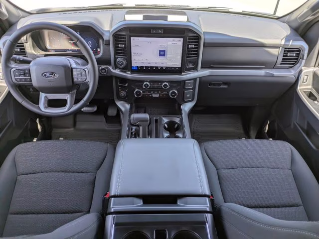 2025 White Metallic Ford F-150 XLT 4X4 Truck