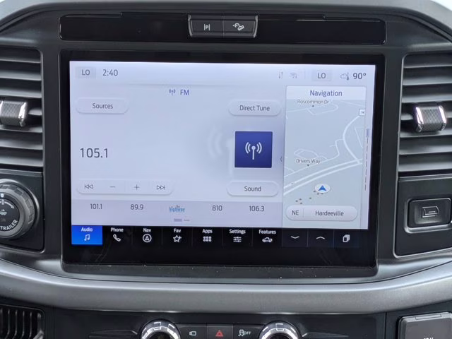 2025 Black Ford F-150 XLT 4X4 Truck