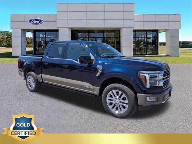 2025 Blue Metallic Ford F-150 King Ranch 4X4 Truck