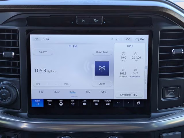 2025 Blue Metallic Ford F-150 King Ranch 4X4 Truck