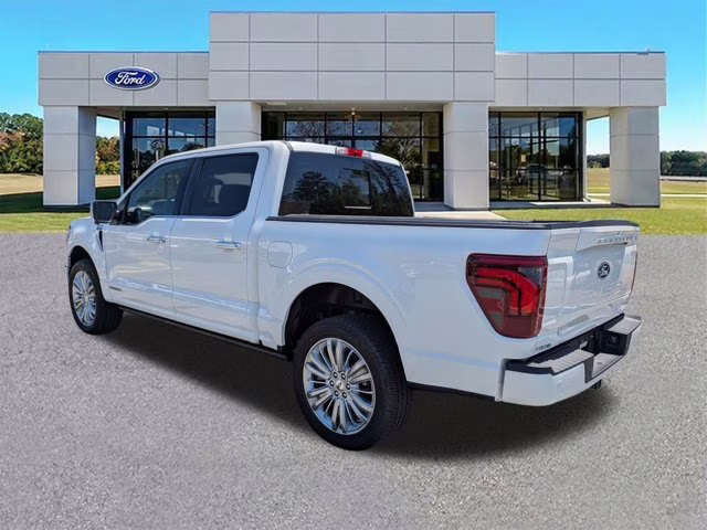 2025 White Metallic Ford F-150 Platinum 4X4 Truck