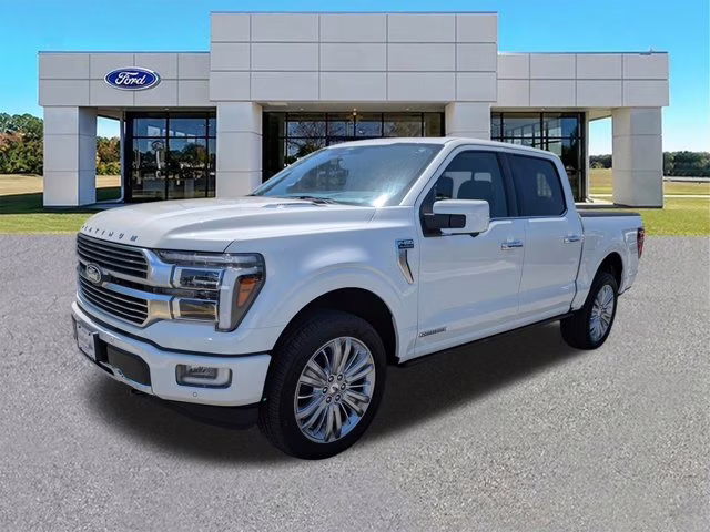 2025 White Metallic Ford F-150 Platinum 4X4 Truck