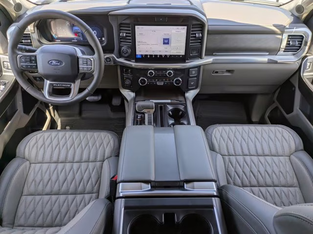 2025 White Metallic Ford F-150 Platinum 4X4 Truck